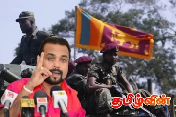 தமிழீழ விடுதலைப் புலிகளின் தலைவர் வீட்டில் கட்டப்பட்டிருக்கும் பதாகை! சர்ச்சையை கிளப்பும் விமல்...