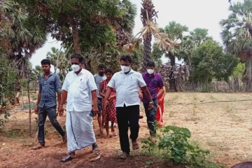 பளையில் மாற்றுத் திறனாளி குடும்பத்தின் வாழ்வாதார பயிர்களை முற்று முழுதாக நாசமாக்கிய விசமிகள்!