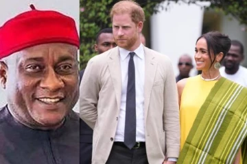 இளவரசர் ஹரி - மேகன் தம்பதிக்கு நைஜீரியாவில் இலவச விமான சேவை அளித்தவர் தேடப்படும் குற்றவாளி