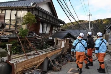 ஜப்பானை உலுக்கிய மிகப்பெரிய நிலநடுக்கம்: 62-ஆக அதிகரிக்கும் பலி எண்ணிக்கை