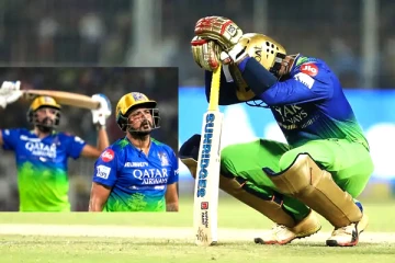 பச்சை நிற ஜெர்சி கை கொடுக்கவில்லை., ஒரு ஓட்டம் வித்தியாசத்தில் RCB தோல்வி