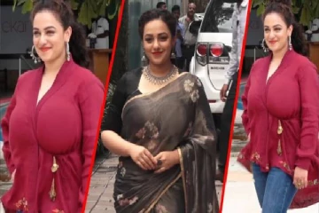 பிறந்த நாளில் சேலையில் ஜொலிக்கும் நித்யா மேனன்... குவியும் வாழ்த்துக்கள்