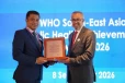 ලෝක සෞඛ්‍ය සංවිධානයෙන් ශ්‍රී ලංකාවට විශේෂ නිල ඇගයීමක් - දකුණු-නැගෙනහිර ආසියානු කලාපයෙන්ම දෙවැනි ස්ථානයට