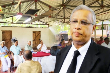 தமிழரசு கட்சியின் கிளிநொச்சி கலந்துரையாடலை புறக்கணித்த சுமந்திரன் - சாணக்கியன்