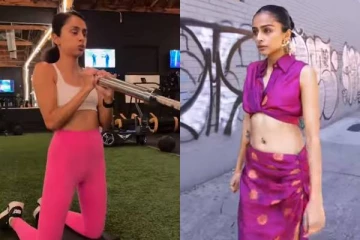 இறுக்கமான ஆடையில் ஜிம் ஒர்க்கவுட்!! சூப்பர் சிங்கர் பிரகதி வெளியிட்ட வீடியோ..