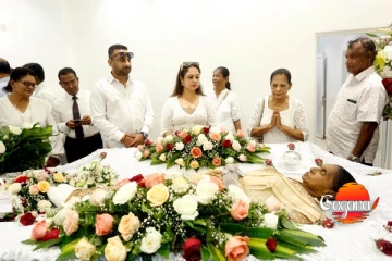 ගීත කෝකිලාවිය ලතා වල්පොලගේ දේහය බොරැල්ල කනත්තට