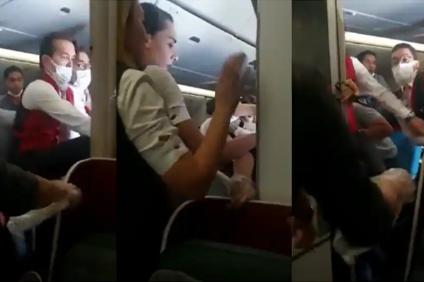 பணிப்பெண்ணின் விரலை கடித்த நபர் - அவசரமாக தரையிறக்கப்பட்ட விமானம்! | Drunk Passenger Bites Air Hostess Finger In Flight