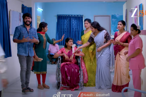 மாறனை கொலை செய்ய சொல்லும் விஜி.. நொடிக்கு நொடி பரபரப்பு! வீரா சீரியல் ப்ரோமோ | Viji Going To Kill Maaran In Veera Serial Promo