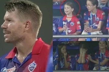 அப்பா, அவரை மாதிரி ஏன் சிக்ஸர் அடிக்கல? கேட்கும் வார்னர் மகள்கள்