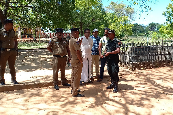 தமிழர் தாயகப் பகுதியில் புதிதாக முளைத்த புத்தர் சிலையால் பரபரப்பு! | Jaffna Achchuveli Buddhist Army Police Nilavarai