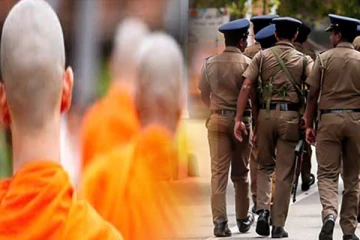 சட்டவிரோத செயலில் ஈடுபட்ட இரு பௌத்த பிக்குகள் கைது