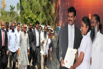 திருகோணமலையில் தெரிவு செய்யப்பட்ட மாணவர்களுக்கு ஜனாதிபதி புலமைப்பரிசில் வழங்கி வைப்பு