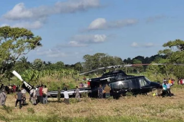 அவசரமாக தரையிறக்கப்பட்ட ரணிலின் பாதுகாப்பு உலங்குவானூர்தி