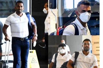 உலகக்கோப்பை தொடரில் பங்கேற்க புறப்பட்டது இலங்கை கிரிக்கெட் அணி! பெரும் எதிர்பார்ப்பில் ரசிகர்கள்... வெளியான புகைப்படங்கள்