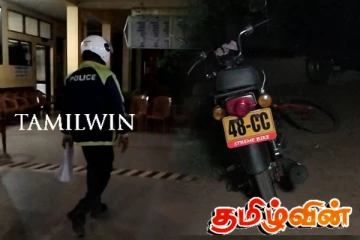 புத்தளத்தில் தந்தையுடன் மோட்டார் சைக்கிளில் சென்ற இளைஞன் துரதிஷ்டவசமாக பலி