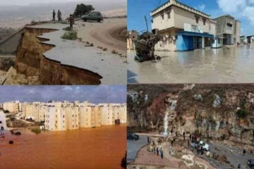 லிபியாவில் வெள்ளத்தில் சிக்கி 11,300 பேர் பலி! ஆயிரக்கணக்கானோர் மாயம்