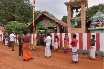 சுகாதார அறிவுறுத்தல்களை மீறி கும்பாபிசேகம்! ஆலய குருக்கள் உட்பட 6 பேருக்கு கோவிட் தொற்று