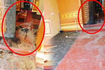 தமிழர் பகுதி இந்து ஆலயத்திற்கு தீவைத்த விசமிகள்!