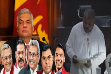 ராஜபக்சக்களை பாதுகாக்கும் முயற்சியில் ரணில்: நாடாளுமன்றில் கஜேந்திரன் சுட்டிக்காட்டு