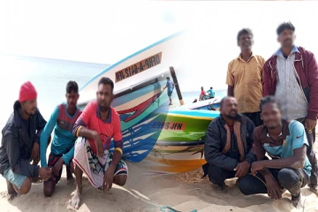 கட்டைக்காட்டில் சட்டவிரோதமாக கடற்தொழிலில் ஈடுபட்ட 16பேர் கைது