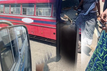 யாழில் பேருந்து- முச்சக்கரவண்டி விபத்தில் பறிபோன பெண் உயிர்