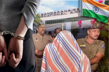 இந்தியாவில் இருந்து நாடு கடத்தப்பட்ட இருவர் கட்டுநாயக்கவில் கைது
