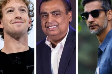 அம்பானி உடன் இணையும் சுந்தர் பிச்சை, மார்க் ஜூக்கர்பெர்க்! ரூ.855 கோடிக்கு உருவாகும் புதிய திட்டம்