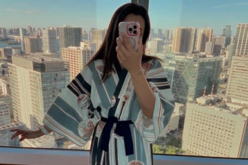 ஜப்பானில் நடிகை திரிஷா.. அழகிய ஸ்டில்கள்