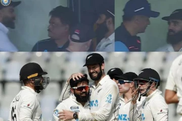 ஒட்டு மொத்த இந்தியாவையும் அவுட் ஆக்கிய நியூசிலாந்து வீரர்! தேடிச் சென்று வாழ்த்திய கோஹ்லி-டிராவிட்