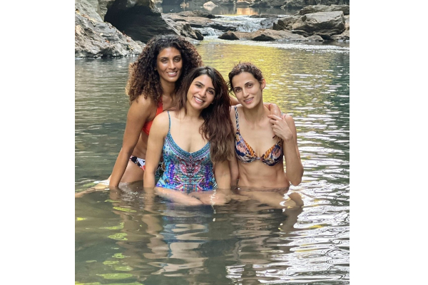 சமந்தாவின் கோவா ட்ரிப்பில் எடுக்கப்பட்ட மேலும் ஒரு புகைப்படம்! யாருடன் உள்ளார் பாருங்க.. | Samantha Goa Trip