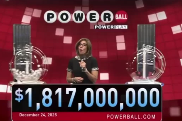 வெறும் 2 டொலரில் 1.8 பில்லியன் டொலர் ஜாக்பொட்; அமெரிக்க லொத்தர் வரலாற்றில் அதிஸ்டம்! | Lucky Powerball Wins 18 Billion Jackpot Christmas