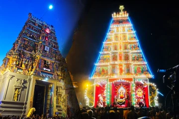 தெல்லிப்பழை துர்க்கையம்மன் தேவஸ்தானத்தின் சப்பர திருவிழா!