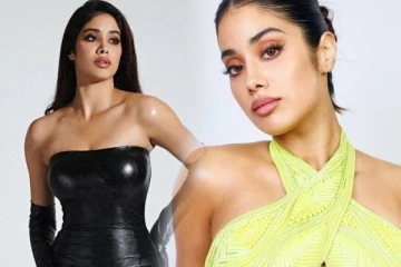 அர்த்தராத்திரியில் இப்படியொரு போஸ்!! இறுக்கமான ஆடையில் வாய்ப்பிளக்க வைத்த ஸ்ரீதேவி மகள் ஜான்வி!!