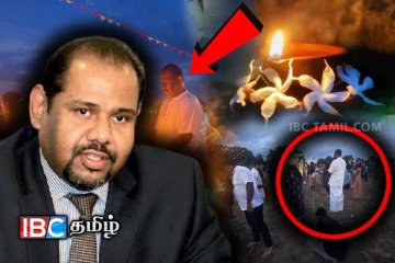 துயிலுமில்லத்தில் கஜேந்திரகுமாருக்கும் காவல்துறையினருக்கும் இடையில் முறுகல்