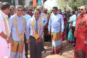 முல்லைத்தீவு புதுவருட நிகழ்வில் இராஜாங்க அமைச்சர் பங்கேற்பு