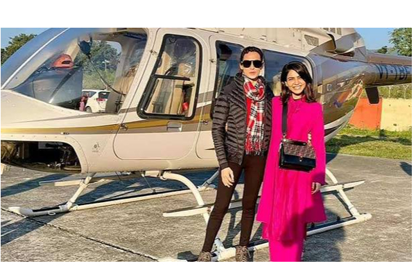 நடிகை சமந்தாவின் ஆன்மிக பயணம்! யாருடன் சென்றுள்ளார் பாருங்க.. | Samantha Travel Story