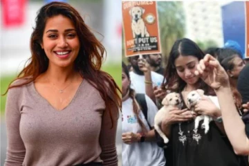 அட்ஜெஸ்ட் பண்ணி இருங்க.. தெருநாய்கள் பிரச்சனை குறித்து நடிகை நிவேதா பரபரப்பு பேச்சு!