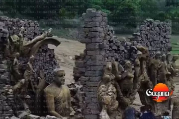 කොත්මලේ සිදී ගිහින්, නටඹුන් මතුවෙයි