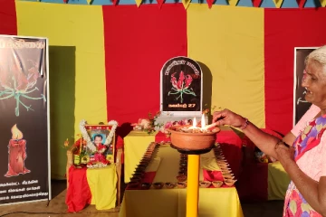 வவுனியாவில் மாவீரர் நாள் அனுஷ்டிப்பு