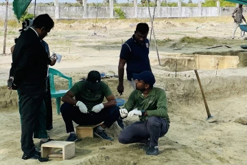 செம்மணியில் இன்றும் 08 என்புக்கூடுகள் மீட்பு