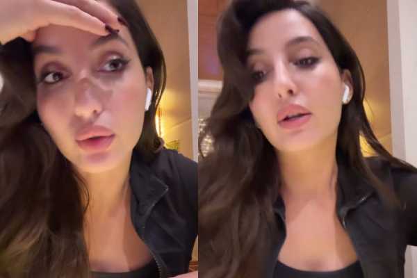 நான் உயிருடன் இருக்கிறேன்...கார் விபத்தில் சிக்கி உயிர்தப்பிய பாகுபலி பட நடிகை.. | Nora Fatehi Recounts Car Crash Shares Message