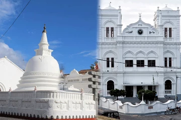 பள்ளிவாசலில் ஏற்பட்ட மோதல் விவகாரம்! விகாரையில் சமரசம்