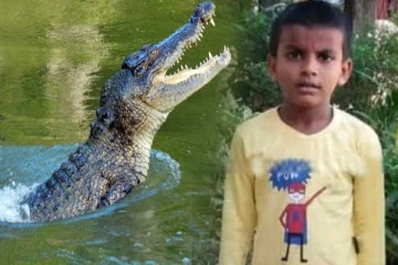 முதலை இழுத்துச்சென்ற சிறுவனின் உடல் மீட்பு