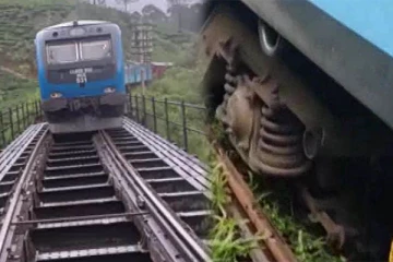 பாதிக்கப்பட்டுள்ள மலையக தொடருந்து சேவைகள்