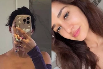 மிரர் செல்ஃபியில் உச்சக்கட்ட கிளாமர் லுக்!! கங்குவா பட நடிகை திஷா பதானி போட்டோஸ்..