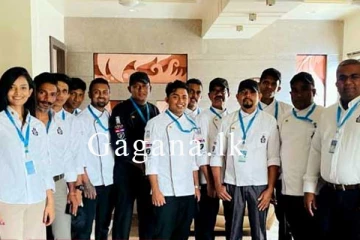 අම්බානි පුතුගේ මංගල්‍යයේ කෑම හදපු ලංකාවේ සූපවේදීන්. - (PHOTOS)