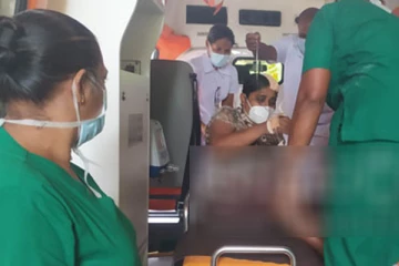 பீ.சீ.ஆர் பரிசோதனை மேற்கொண்ட தாதியை கொடூரமாக தாக்கிய பிக்கு!