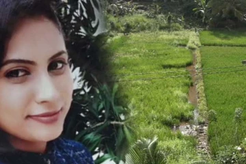 பரபரப்பு சம்பவம்; சேற்று பகுதியில் மீட்கப்பட்ட இளம்பெண்ணின் சடலம்
