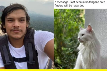 காணாமல் போன ரோஹித்த ராஜபக்சவின் பூனை அவன்கார்ட் நிறுவன தலைவரது வீட்டில்