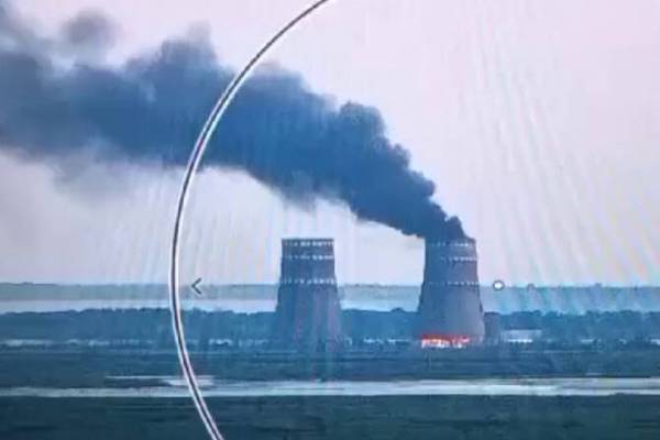 explosions heard zaporizhzhia nuclear plant